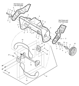 Auger And Housing Diagram and Parts List for 1695445-LP1695445-522E  Briggs and Stratton Snow Blower